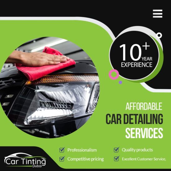 Car Detailing Dubai | Low prices in UAE | Car Tinting