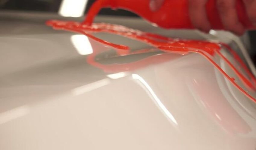 Hydrophobic Effect Car Paint