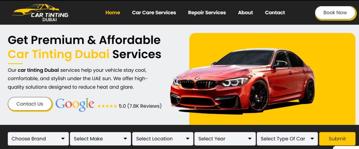 Car Tinting Dubai