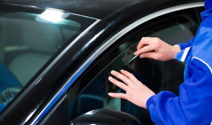 Installing Window Tint Film